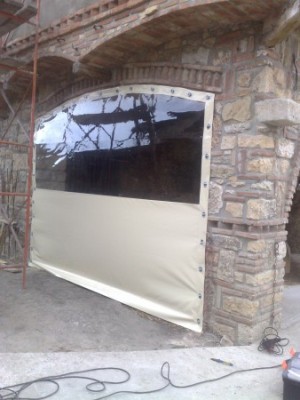 Wind curtains, 